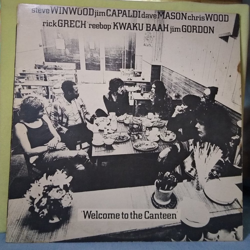 Traffic Welcome To The Canteen 1971 Vinyl record